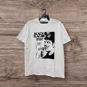 Black Flag Police Story Artwork By Raymond Pettibon NOS